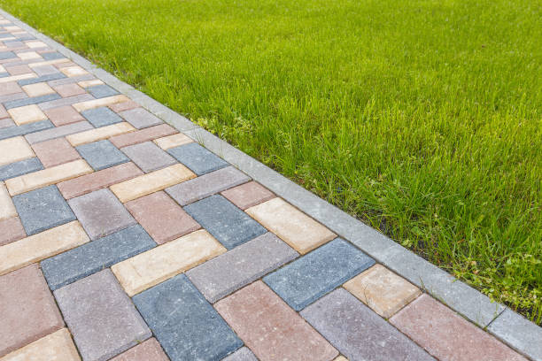 Best Patterned Driveway Pavers in Darien Downtown, CT